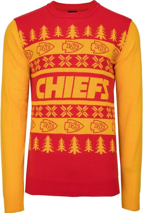Image du produit Foco NFL Ugly Sweater XMAS Pull en tricot - Kansas City Chiefs (S)