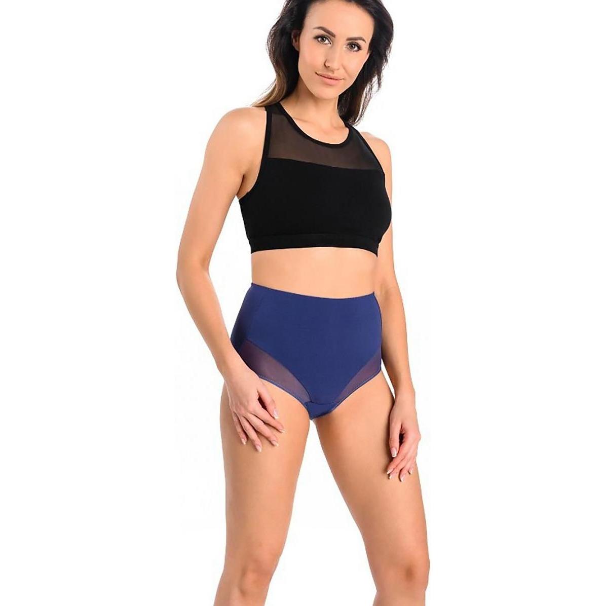 Teyli, Damen, Unterhosen, Höschen, Blau, (XXL)