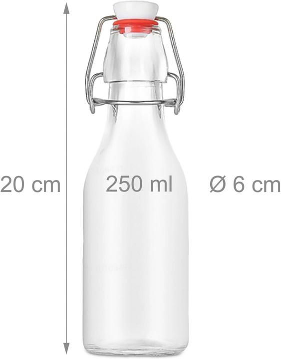 Actual product image Relaxdays 6x bottle (6 pcs., 0.25 l)