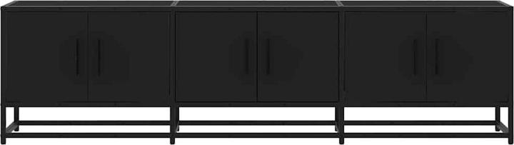 Actual product image VidaXL TV cabinet Lowboard TV cabinet TV table Wood-based material Metal (150 x 35 x 41 cm)