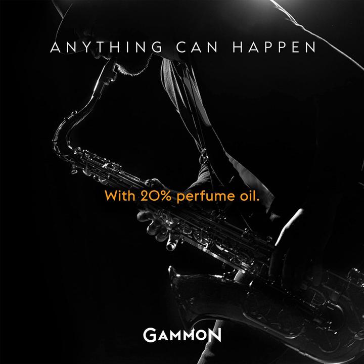 Produktbild Gammon Black Notes Parfum Starter Bb (1x20 ml), das holzig-würzige BLACK SAX Herren Parfum (Eau de Parfum, 20 ml)