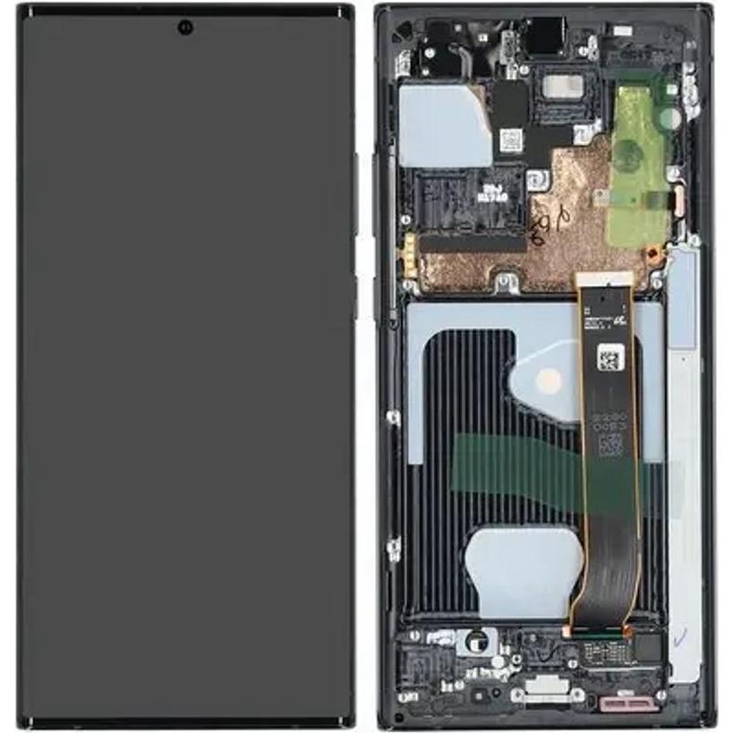 Samsung Galaxy Note 20 Ultra 5G LCD Display - Black (Display, Galaxy Note 20 Ultra 5G), Mobilgerät E