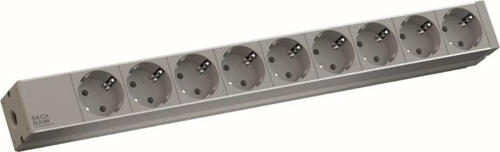Produktbild Bachmann 19" 1U 9xCEE7/3 power 2,0m (9x, CEE 7/3, 2 m)