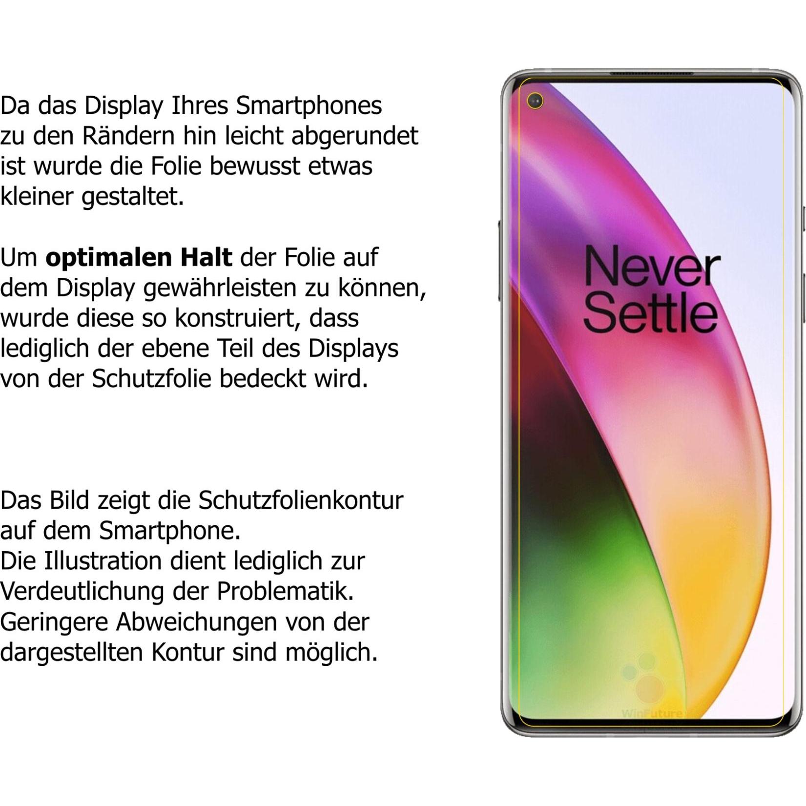 Thumbnail - Dipos Displayschutz Anti-Shock (2 Stück, OnePlus 8 Pro), Smartphone Schutzfolie, Transparent