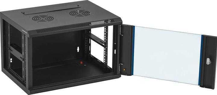 Produktbild Fromm & Starck Serverschrank 19 Zoll abschliessbar 6 HE Stahlgehäuse Netzwerkschrank (10.86 HE, 19 Zoll Rack)