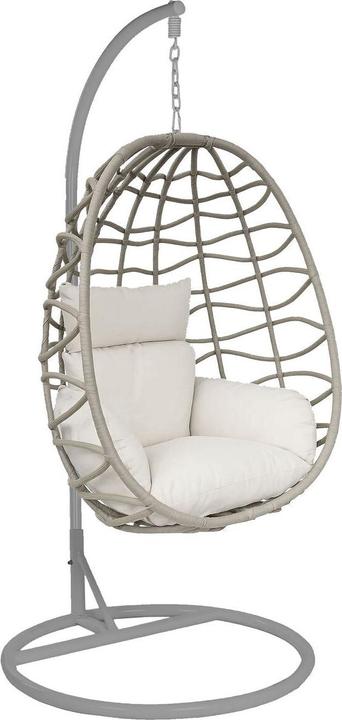 Esprit Gartenstuhl Home Creme Hellgrau 93 X 70 X 122 CM