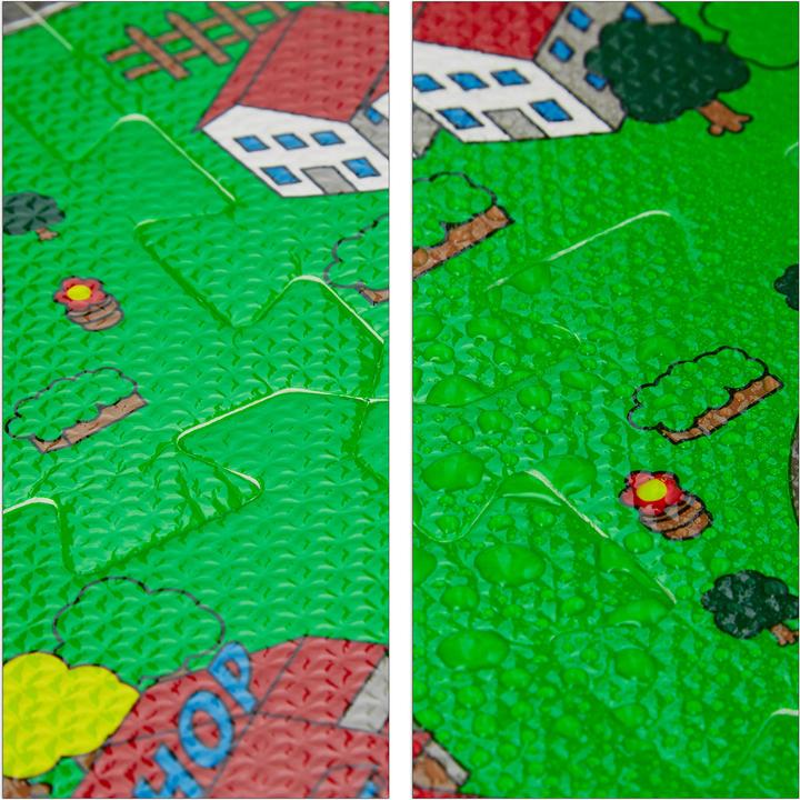 Actual product image Relaxdays Puzzle mat street (31 x 31 x 1 cm)