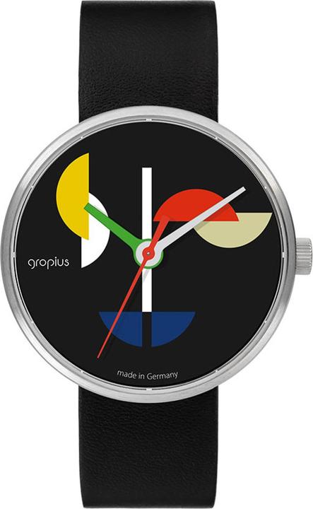 Produktbild Walter Gropius Unisexuhr Triade der Sinne (Analoguhr, 39 mm)