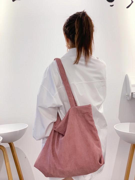 Produktbild Only-Bags.Store Kordtasche Handtaschen Umhängetaschen Weiche Umweltspeicher Wiederverwendbar Kleine und grosse