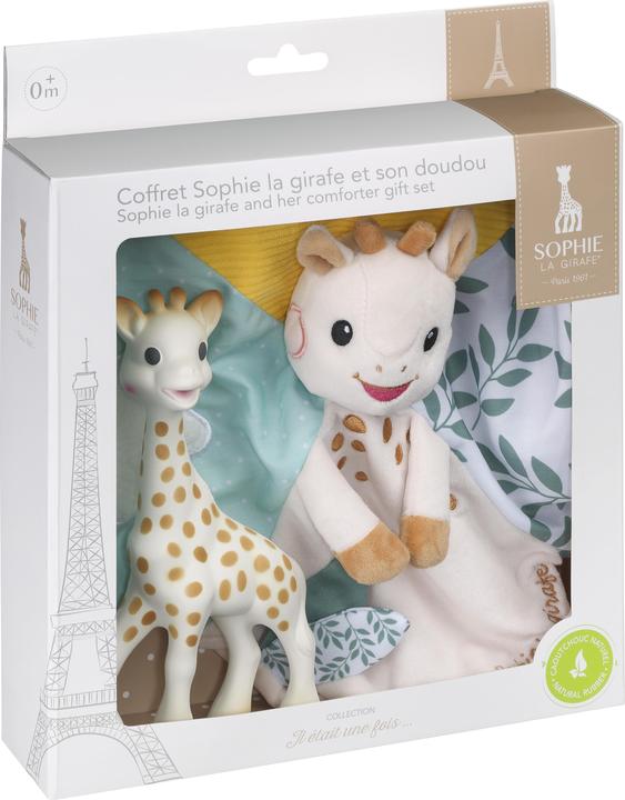 Sophie la girafe Set Sophie & Schmusetuch m.B.