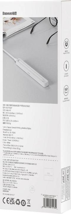 Produktbild Baseus Wireless charging case for Smooth Writing Stylus (white)