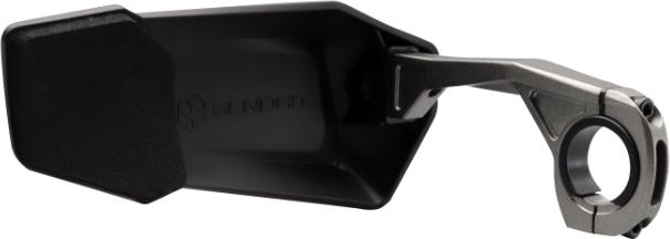 Actual product image Sendhit Nock Handguards V3, schwarz mit grauer Halterung