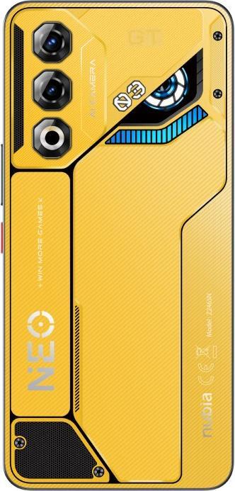 Actual product image Nubia Smartfon Smartphone Neo 3 GT 5G 12/256GB (Electro Yellow) (256 GB, Electro Yellow, 6.80", Dual SIM, 5G)