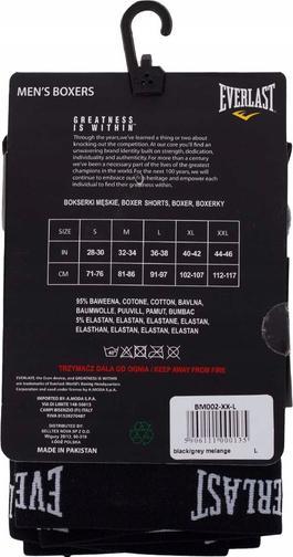 Immagine prodotto Everlast Boxer da uomo in confezione da 2 pezzi (XL, Confezione da 2)