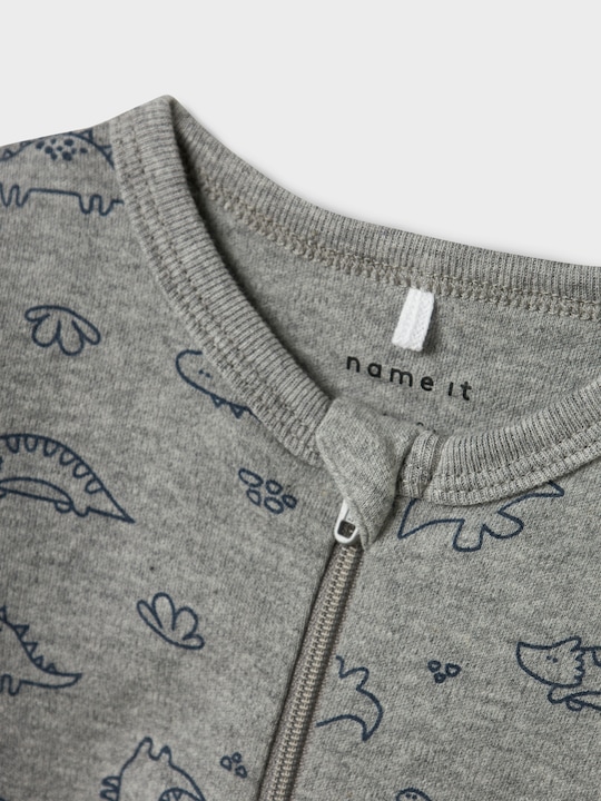 Immagine prodotto Name it Nbmnightsuit 2p Zip Ff Grey Dino Noos (62)
