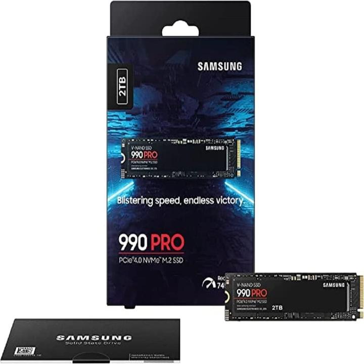 Actual product image Samsung 990 PRO, 2000 GB, M.2, 7450 MB/s (2000 GB, M.2)