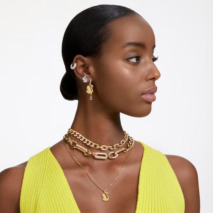 Actual product image Swarovski Dextera Statement Necklace Gold S (Swarovski Metal, 42 cm)