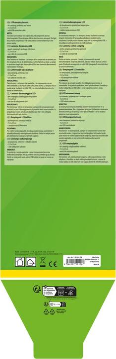 Produktbild Idena 50126 LED Campinglampe weiss