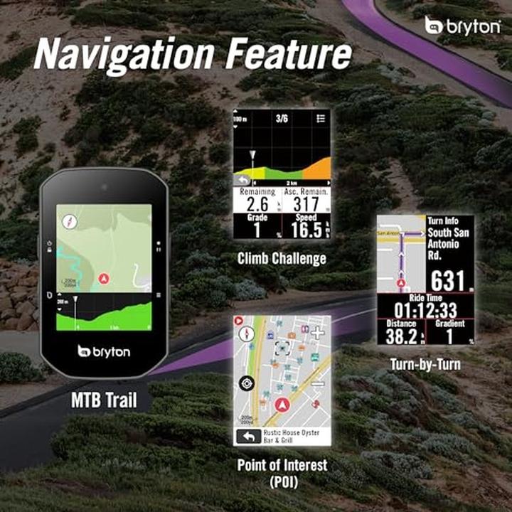 Immagine prodotto Bryton Rider S500 T - Computer da bici - Bundle