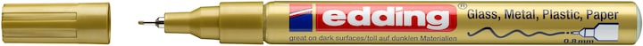 Edding 780 Marcatore a vernice lucida (Oro, 0.80 mm, 1 x)
