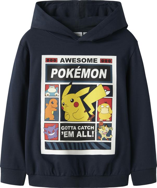 Produktbild Name it Nkmdu Pokemon Nreg Swe Wh Bru Noos Sky (116)