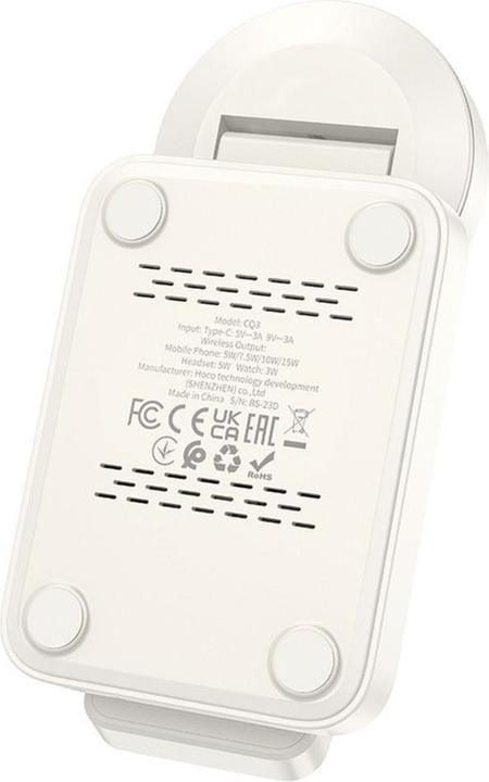 Immagine prodotto Hoco Caricabatterie wireless pieghevole 3-1 CQ3 (15 W)
