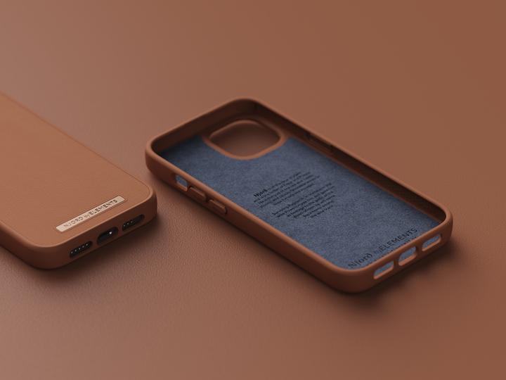 Produktbild Njord Genuine Leather Case Iphone 14 (Apple iPhone 14)
