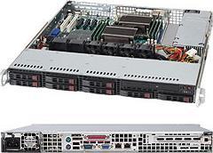 Produktbild Supermicro SC512 203B - Rack-Montage - 1U - ATX 200 Watt