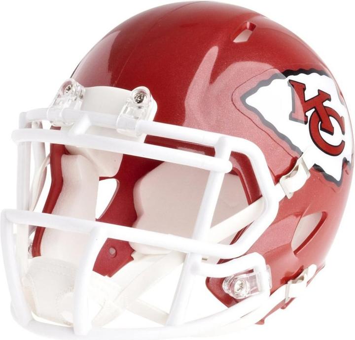 Riddell Mini Football Helm NFL Speed Kansas City Chiefs