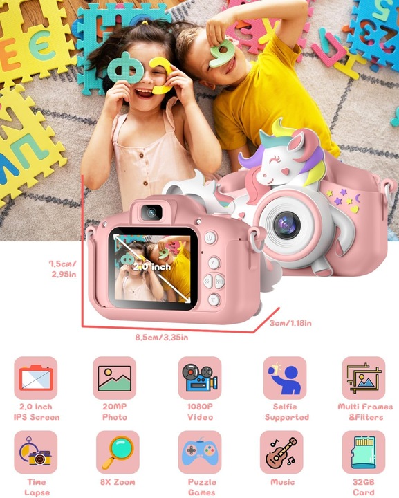 Produktbild Gofunly Kinderkamera