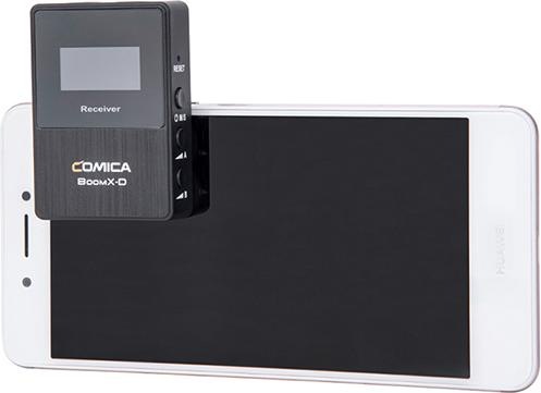 Actual product image Comica BoomX-D D1 Wireless Microphone Kit for Camera/Smartphone (Novelty)