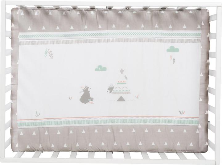 Actual product image Roba Playpen 100x75 Indibear (72.50 cm, 98 cm, MDF)