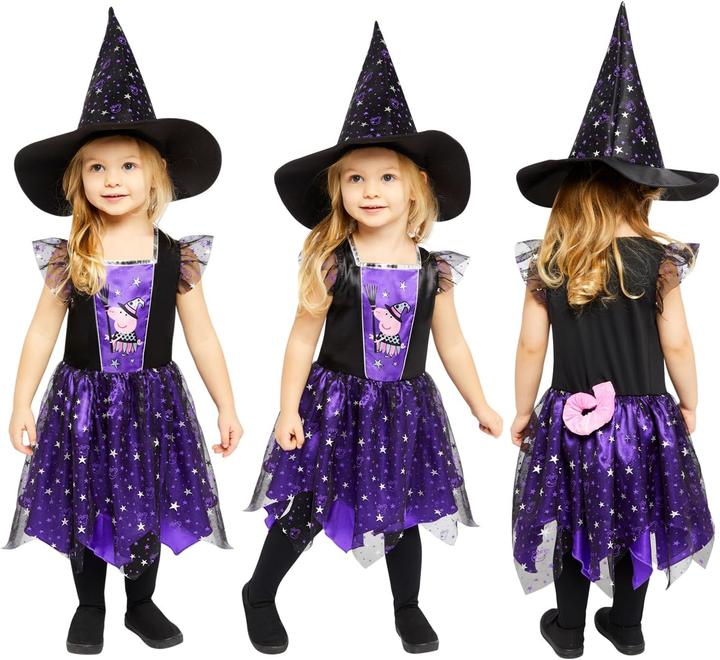 Produktbild Amscan Kinderkostüm Peppa Pig Lila Kleid Alter 4-6 Jahre (110)