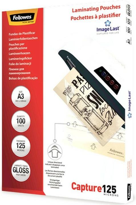 Image du produit Fellowes Film de plastification Apex Med Duty (A3, 100 pcs, 125 µm)