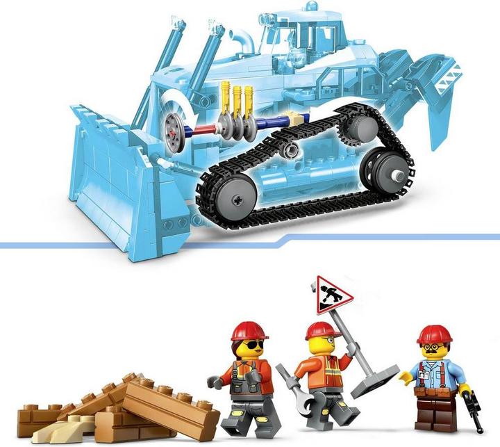 Productafbeelding LEGO Gele bulldozer (LEGO Stad)