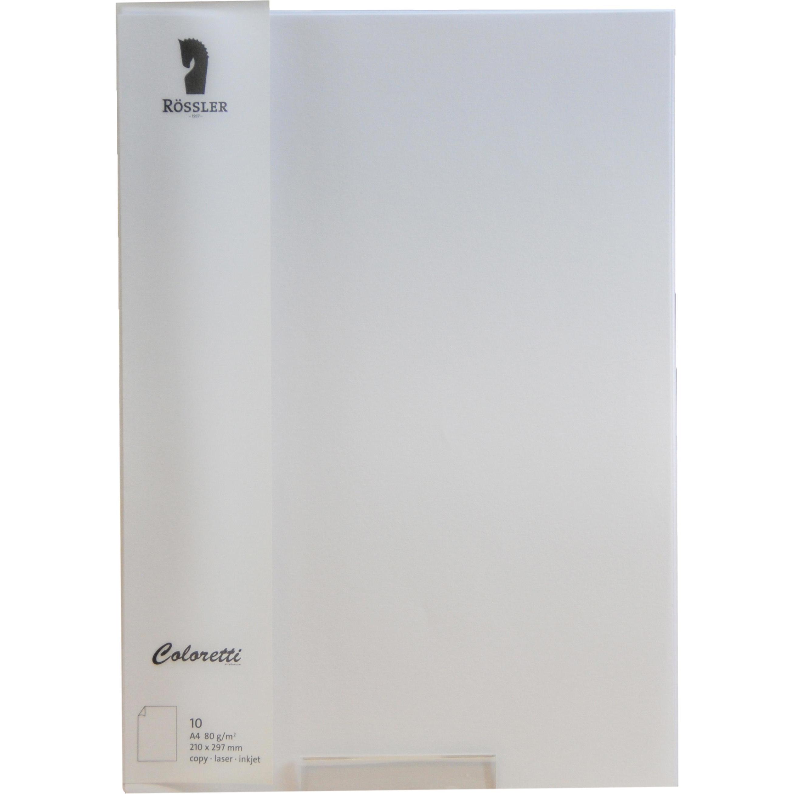 Thumbnail - Magni, Grusskarte + Briefpapier, 220701509 - Coloretti Briefpapier, 80g/m², DIN A4, weiss, 10 Blatt (10 Stk.)