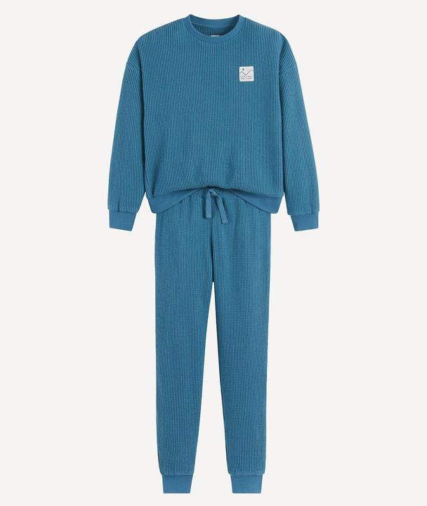 Image du produit La Redoute Collections Pyjama mit Waffelstruktur (92)