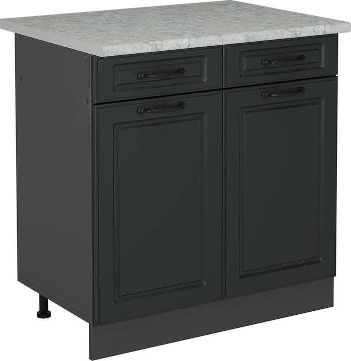 Anthrazit, Anthrazit Landhaus, Marble-Weiss