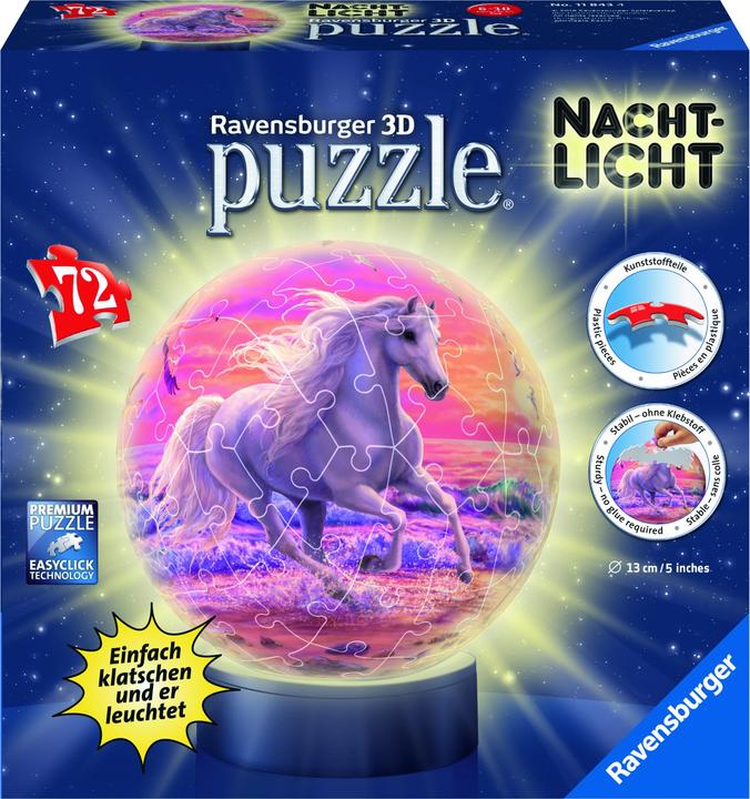Image du produit Ravensburger Chevaux sur la plage (72 pièces)