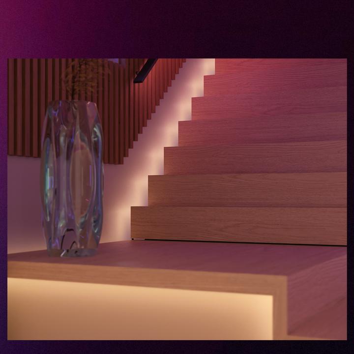 Image du produit Philips Hue Gradient de flux (RGBW, Multicolore, 300 cm, Intérieur)