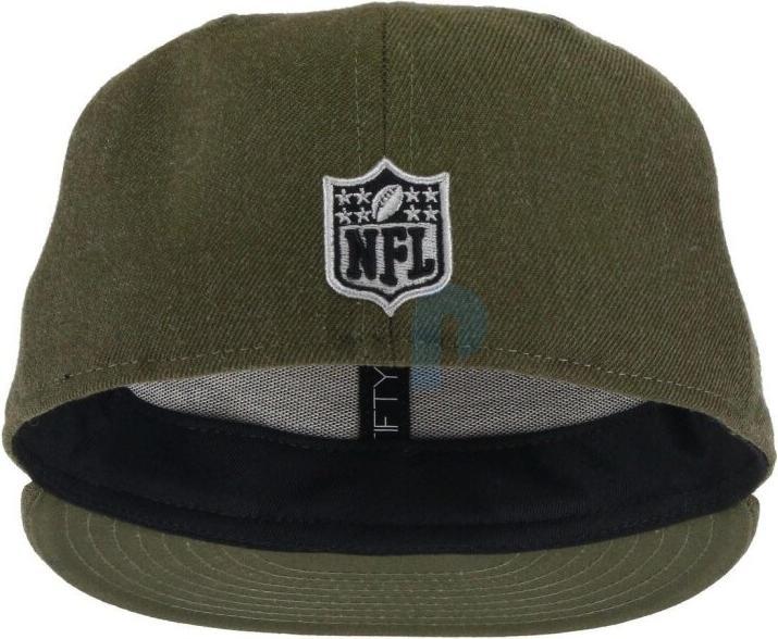 Produktbild New Era NFL - New England Patriots - Heather 59Fifty Cap Oliv 7 5/8 (56)