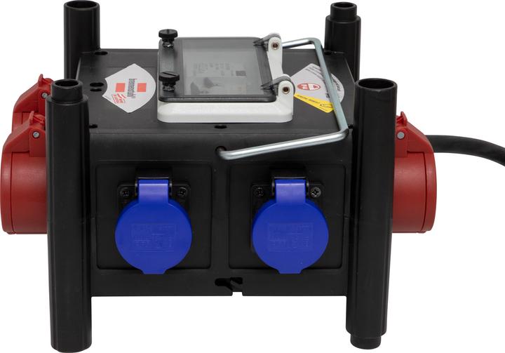 Produktbild Brennenstuhl Kompakter Stromverteiler BSV 3 - FI/16 IP44, 1x CEE-Stecker 16 A/415 V (IP44), Steckdosen 3x CEE (7 x, Typ 13)