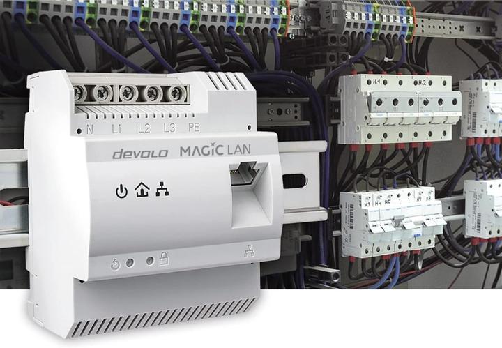 Actual product image Devolo Magic 2 LAN DINrail (2400 Mbit/s)