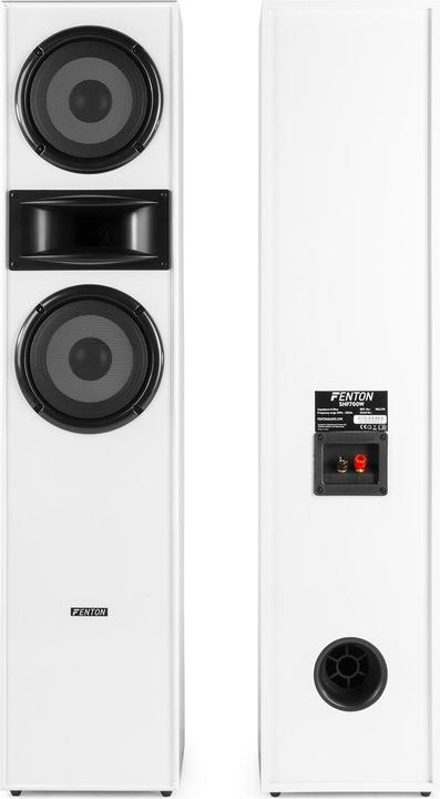 Immagine prodotto Fenton Coppia di diffusori da pavimento SHF700W Bianco, Colore dettagliato: Bianco (1 coppia, 200 W)