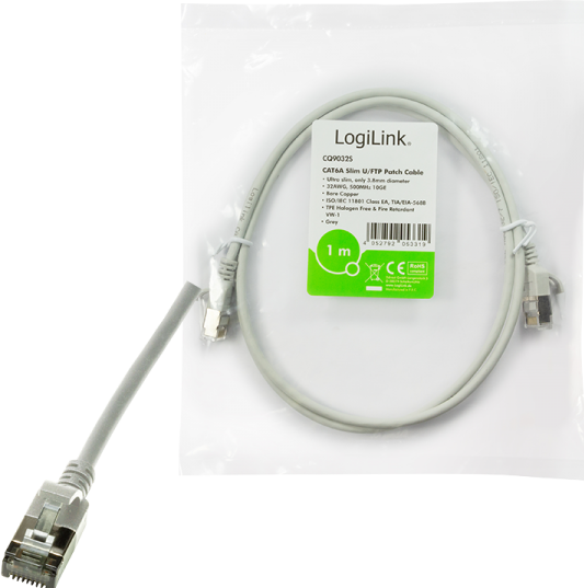 Immagine prodotto LogiLink Cavo di rete (STP, CAT6a, 0.50 m)