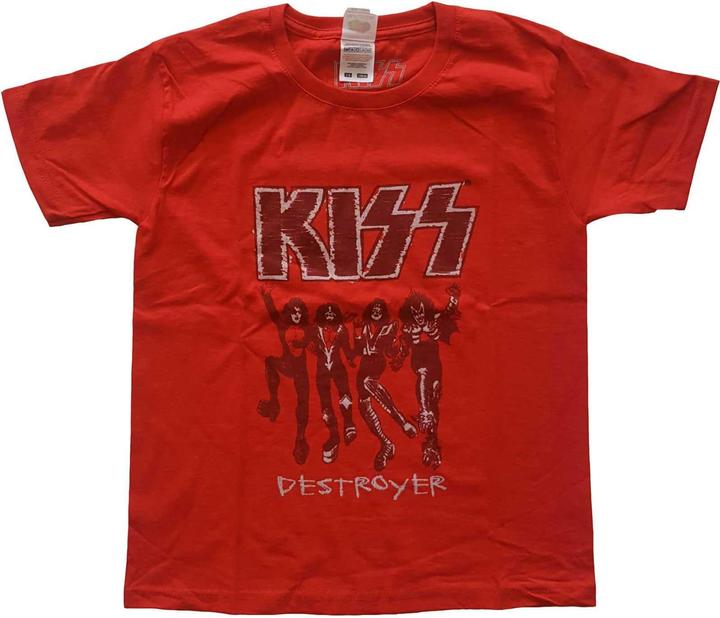 Immagine prodotto KISS Maglietta in cotone con schizzo Destroyer (140)