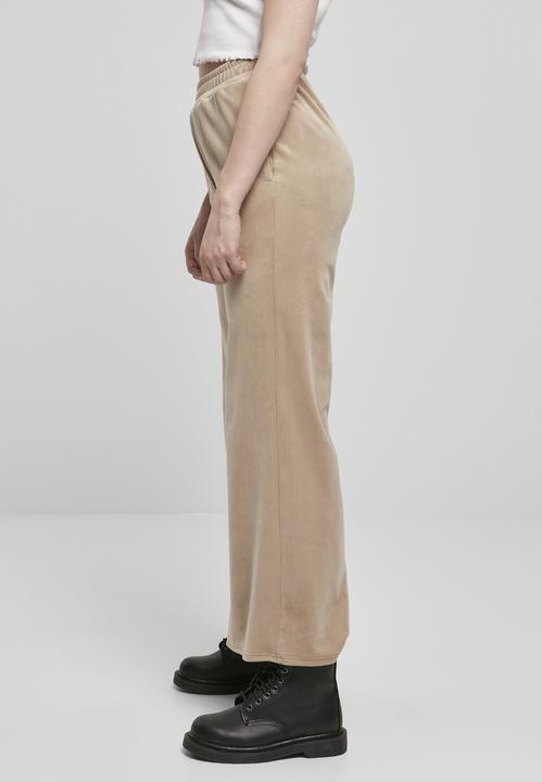 Image du produit Urban Classics Sweatpants femme taille haute en velours (M)
