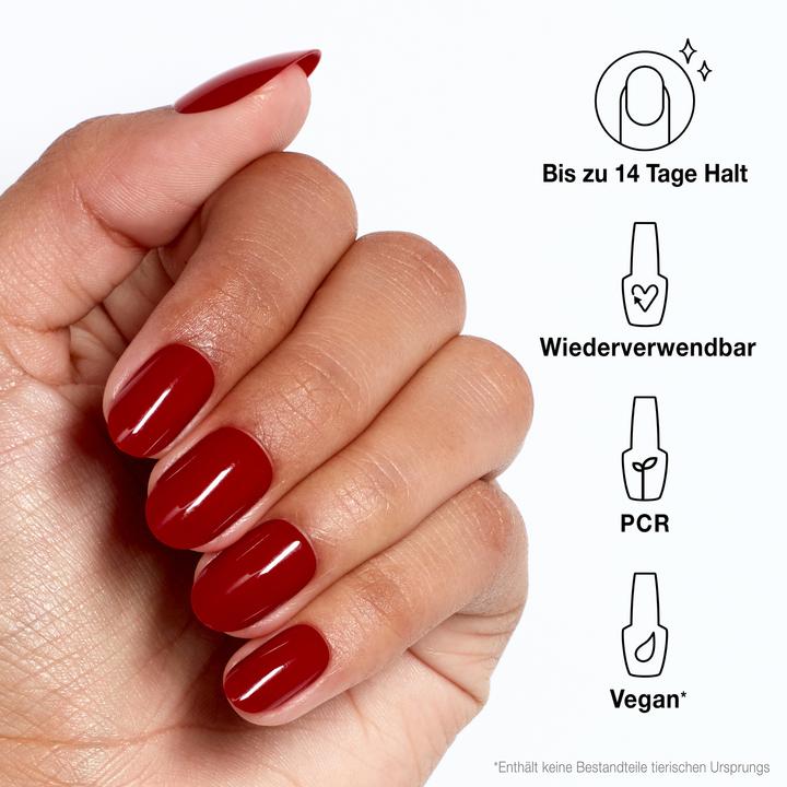 Actual product image OPI Xpress/On Nail Art (Artificial nails, Red, Blond)