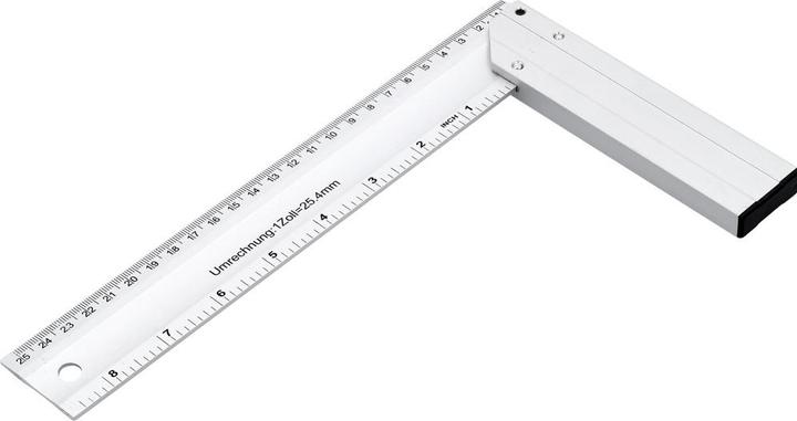 Actual product image Toya Aluminium Try Square 250mm