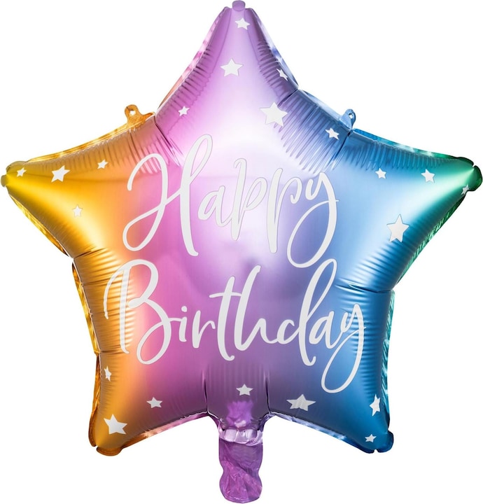 Amscan Star Happy Birthday